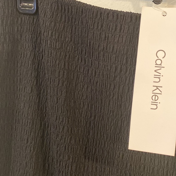 CALVIN KLEIN Women’s Black MIDI Pencil Skirt Size Small - Picture 3 of 7